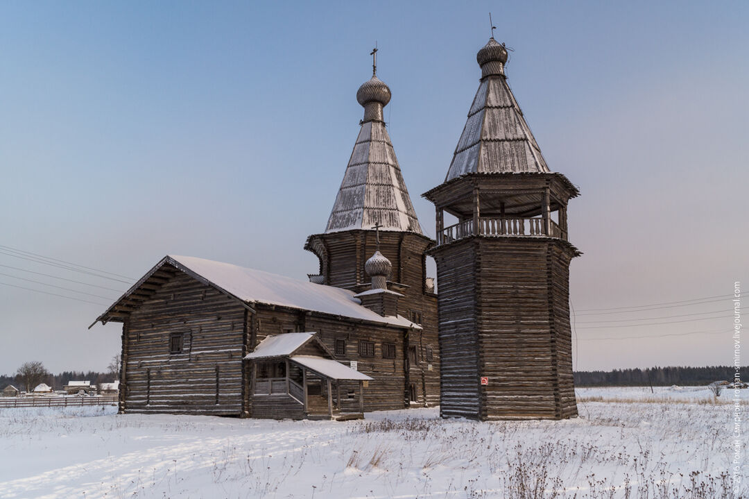 Каргополь шатровый Каргопольский храм