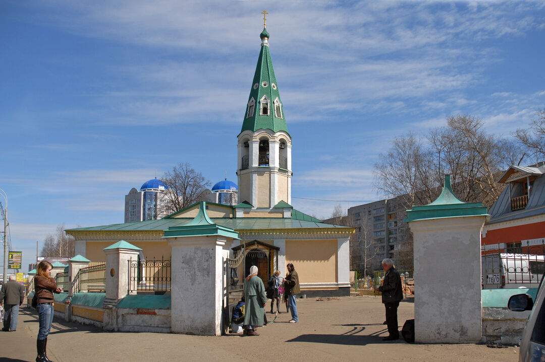 Церковь Ризоположения Крестобогородская, Ярославская область, г. Ярославль, Московский проспект, д. 161