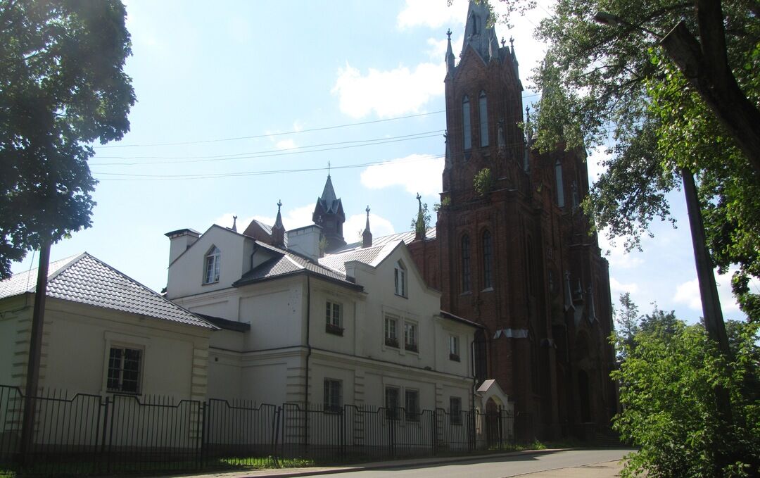 Костел в городе Пултуск