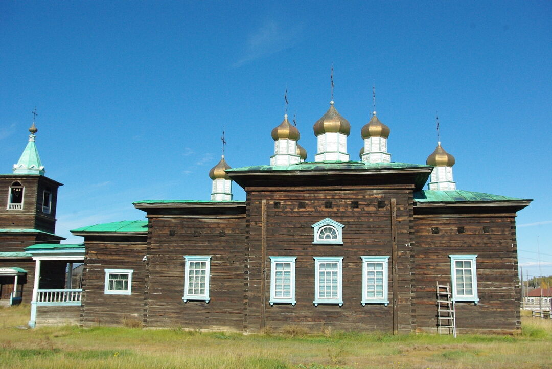 Церковь и колокольня Николаевская (деревянная), 1908 г.