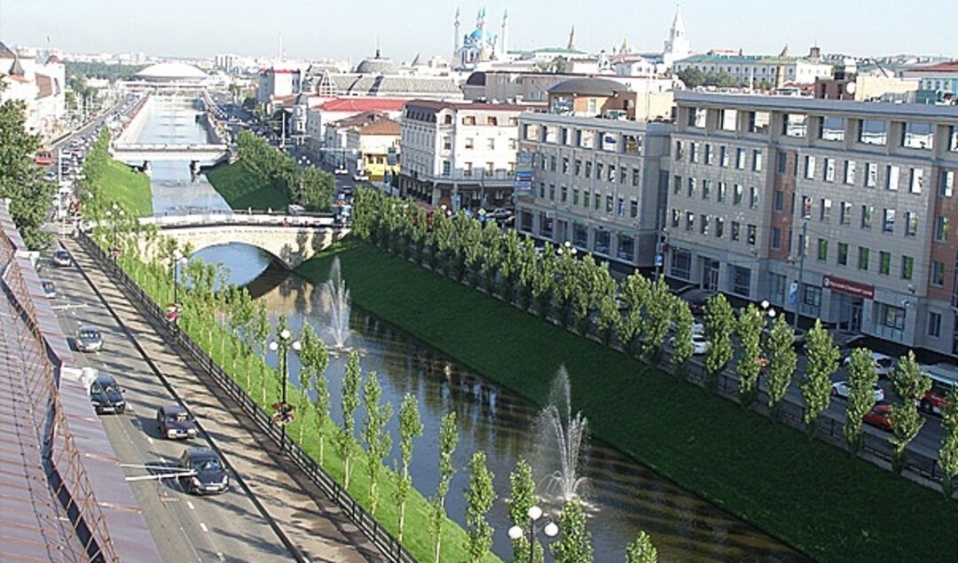 Протока Булак (канал, соединяющий  оз.Кабан с р.Казанкой)