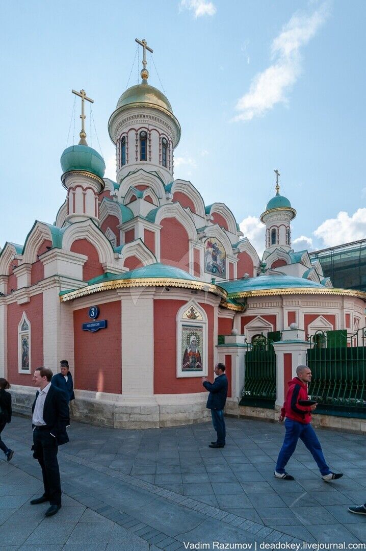 Казанский собор на красной площади фото