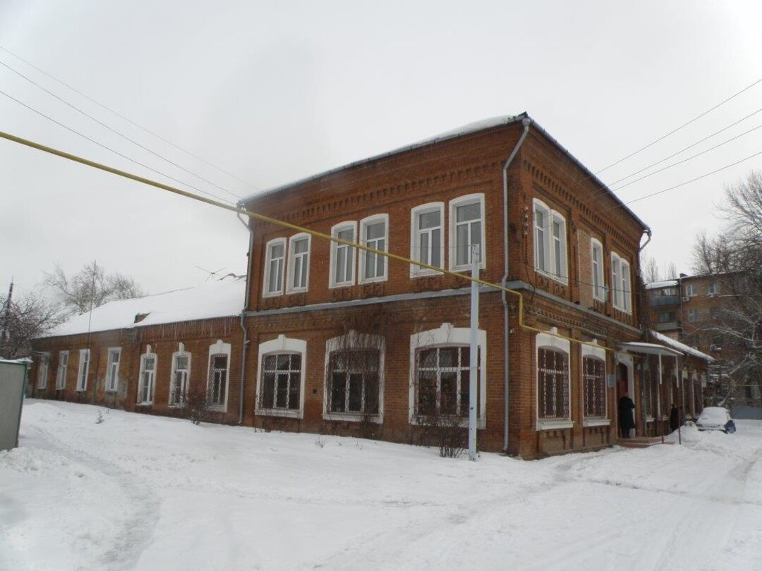 Здание Донской опытной станции масличных культур, где с 1924 г. по 1974 г. работал ученый - селекционер Л.А. Жданов