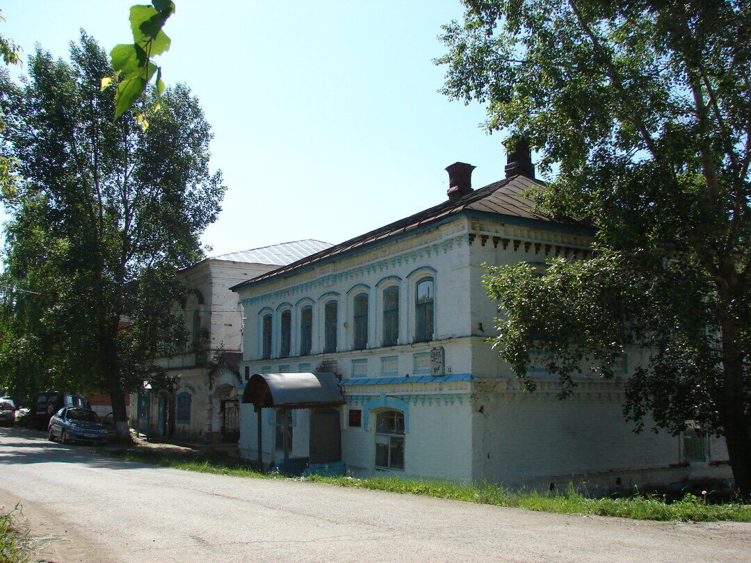 Усадьба купцов Рудаковых, Пермский край, Ординский район, с. Орда, ул.  Советская, д. 14-16