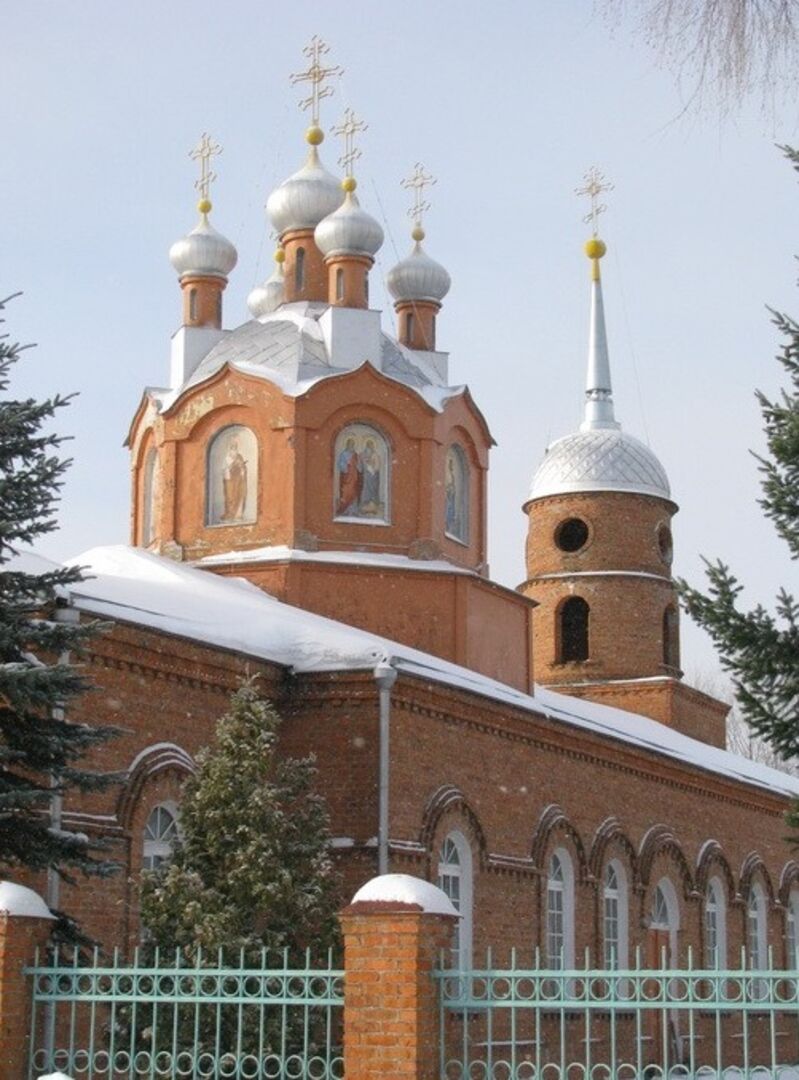 Поселок клетня брянская область. Храм св. кн. Владимира п. Клетня. Церковь в Клетне Брянской области. Церковь п. Клетня. Храм г. Суража Брянской области.