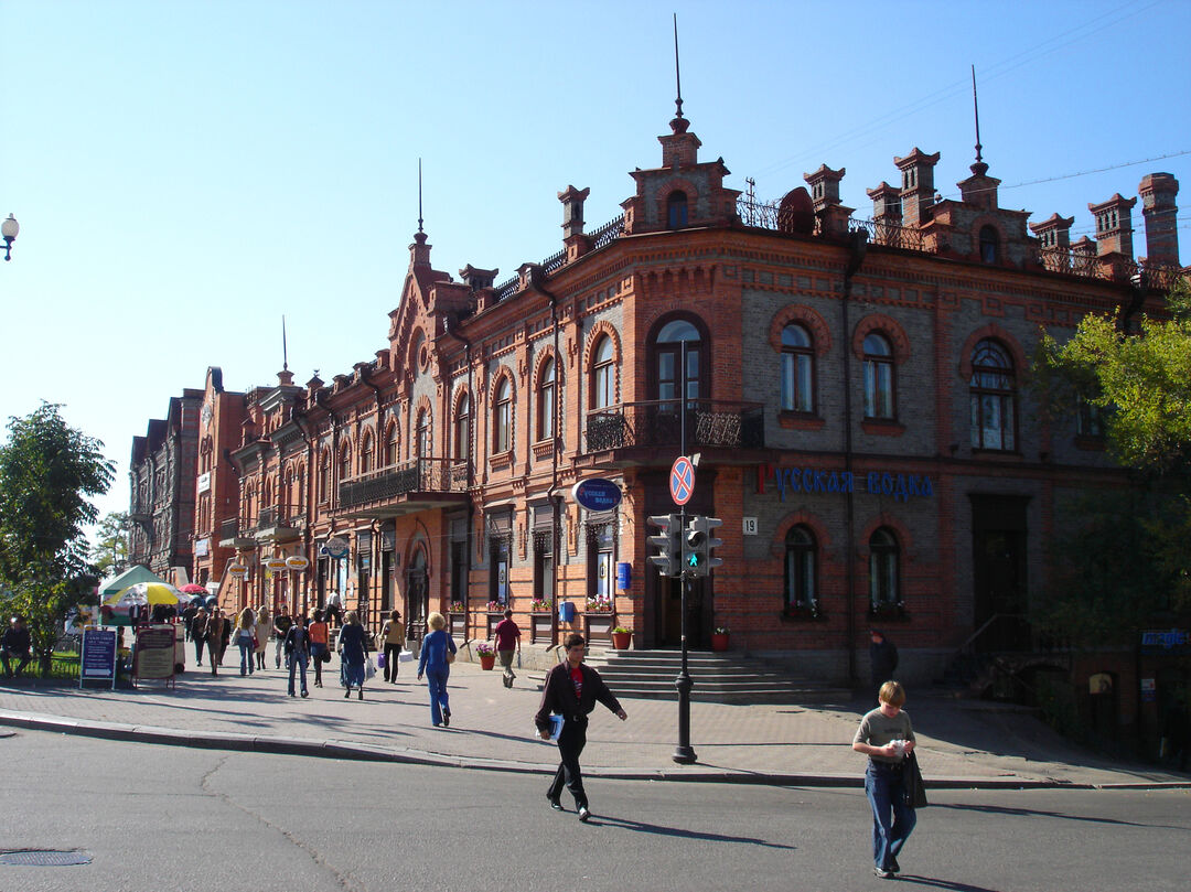 Доходный дом Панцыревых, 1900 г. г. Хабаровск, Муравьева- Амурского ул., 3. Ул. муравьёва-Амурского, д. 20. Доходный дом на ул. Хабаровская Уссурийск. Лестница Муравьева Амурского.