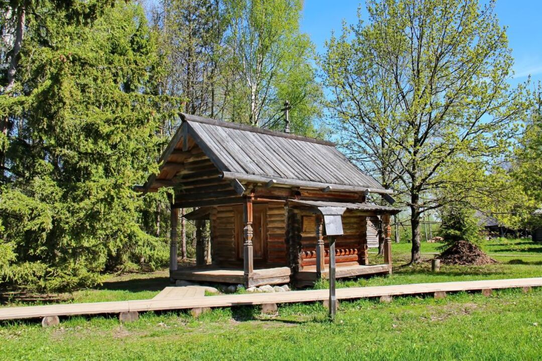 Часовня XVII века из деревни Гарь Маловишерского района