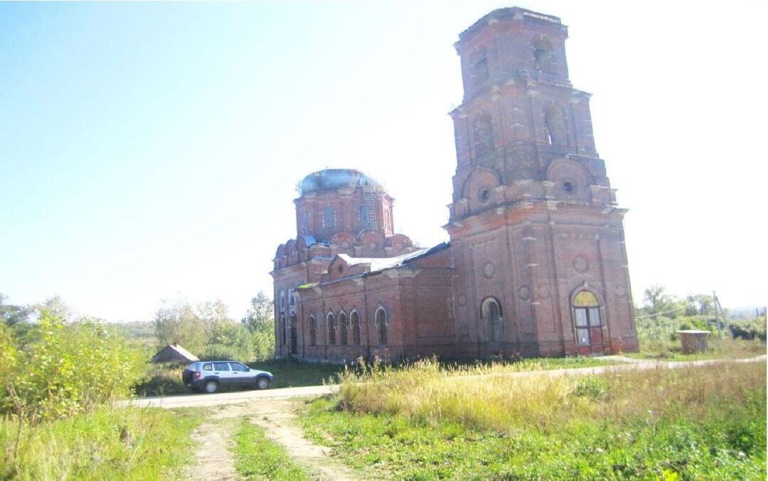 Архитектурный комплекс  бывших деревянной и каменной Георгиевской церкви, XIX в.