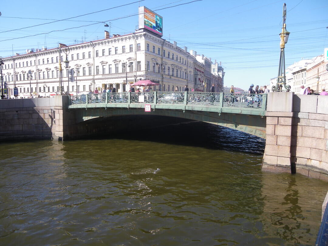 Зеленый мост в санкт петербурге