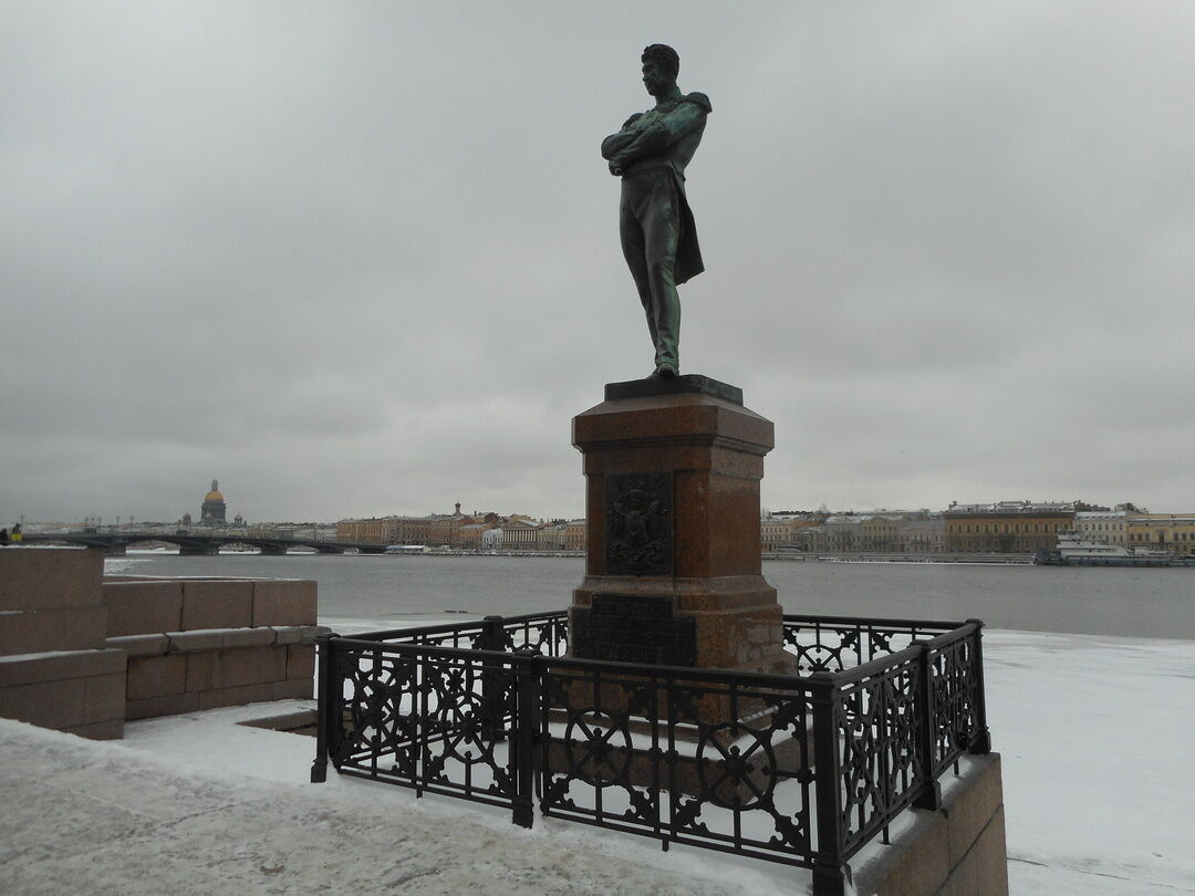 Памятник крузенштерну в санкт петербурге