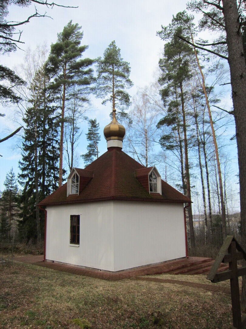 Часовня в Ополи Латвия