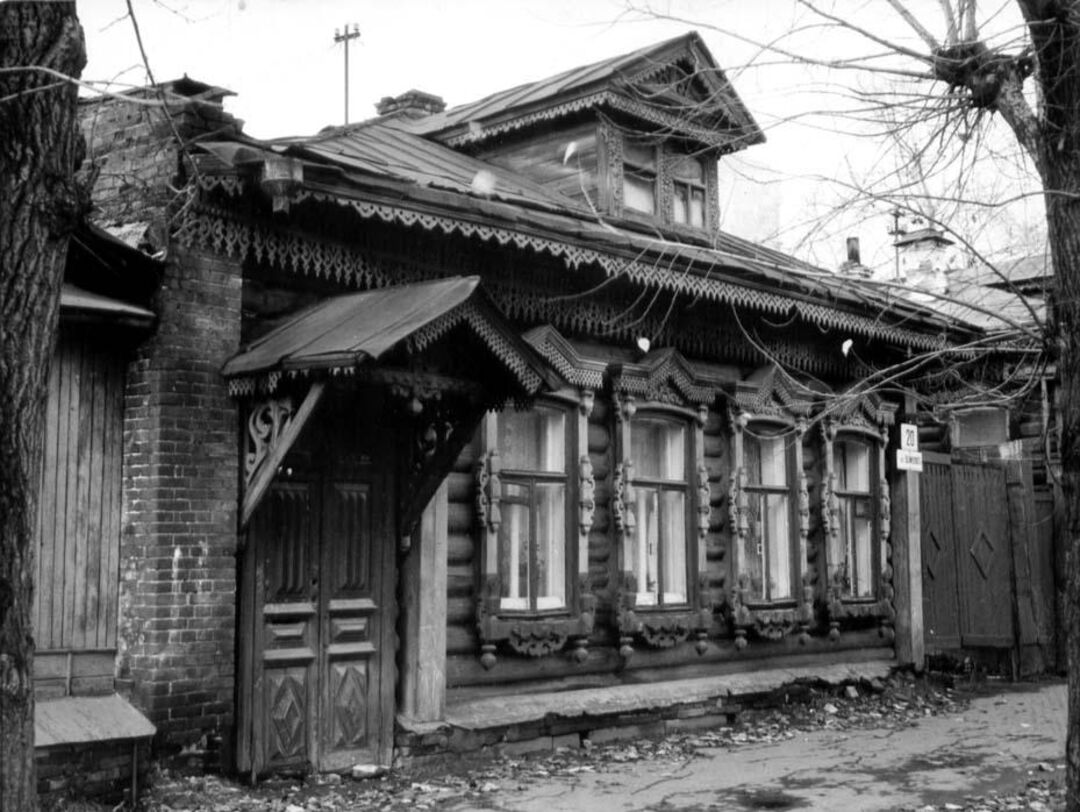 Дом, в котором в 1906 г. размещалась подпольная типография большевиков