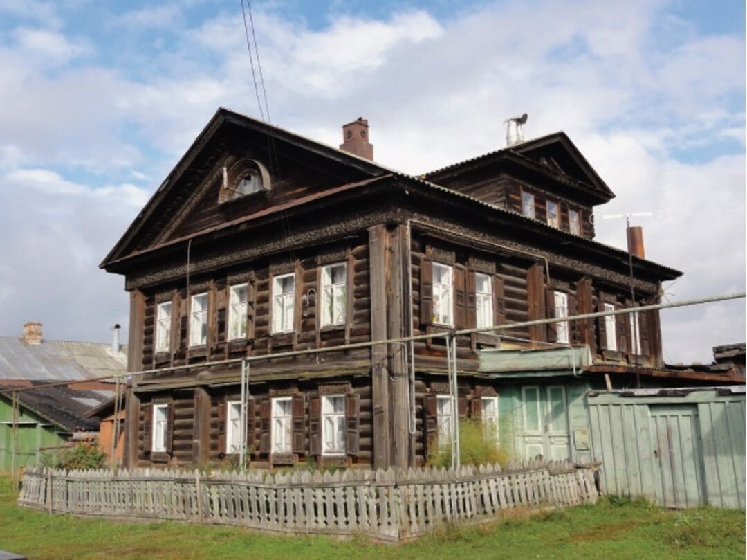 Жилой дом (деревянный с резьбой), Нижегородская область, Балахнинский .
