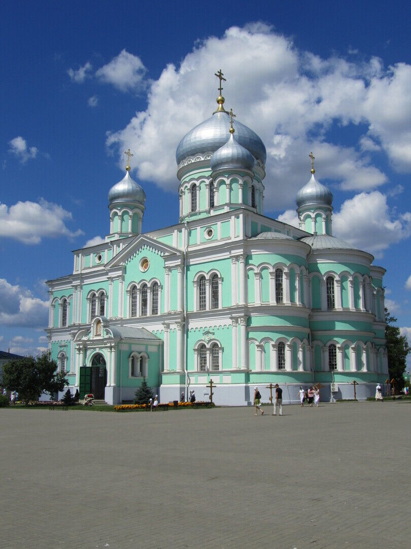 Дивеево троицкий собор внутри фото