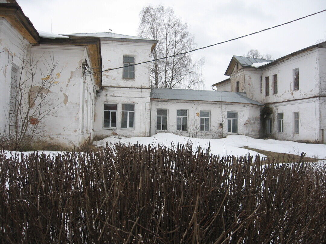 Первая в России психоневрологическая больница, основанная в 1884 г. М.П.  Литвиновым, Тверская область, Калининский район, с. Бурашево