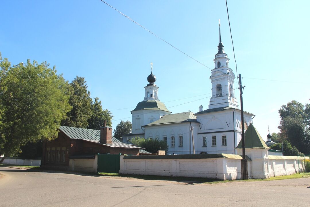 Церковь на запрудне в костроме