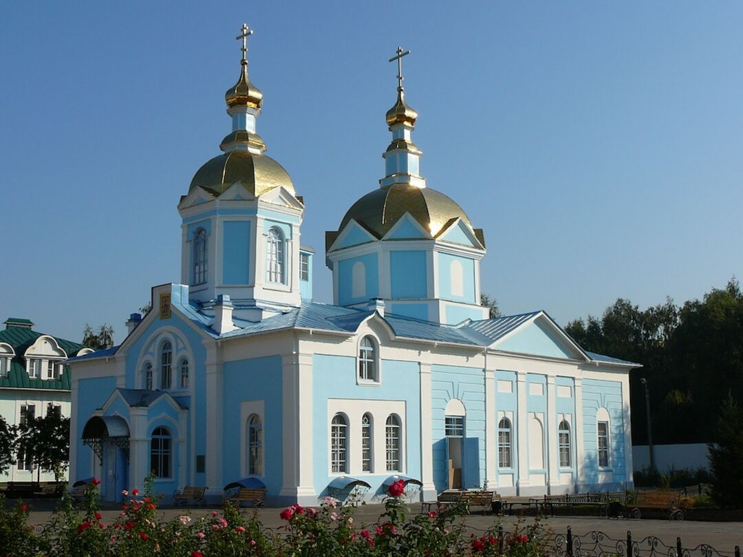 Скорбящая церковь мичуринск. Вознесенский собор Тамбов. Вознесенский монастырь (Тамбов). Храм всех скорбящих радость Тамбов. Вознесенский женский монастырь города Тамбова.