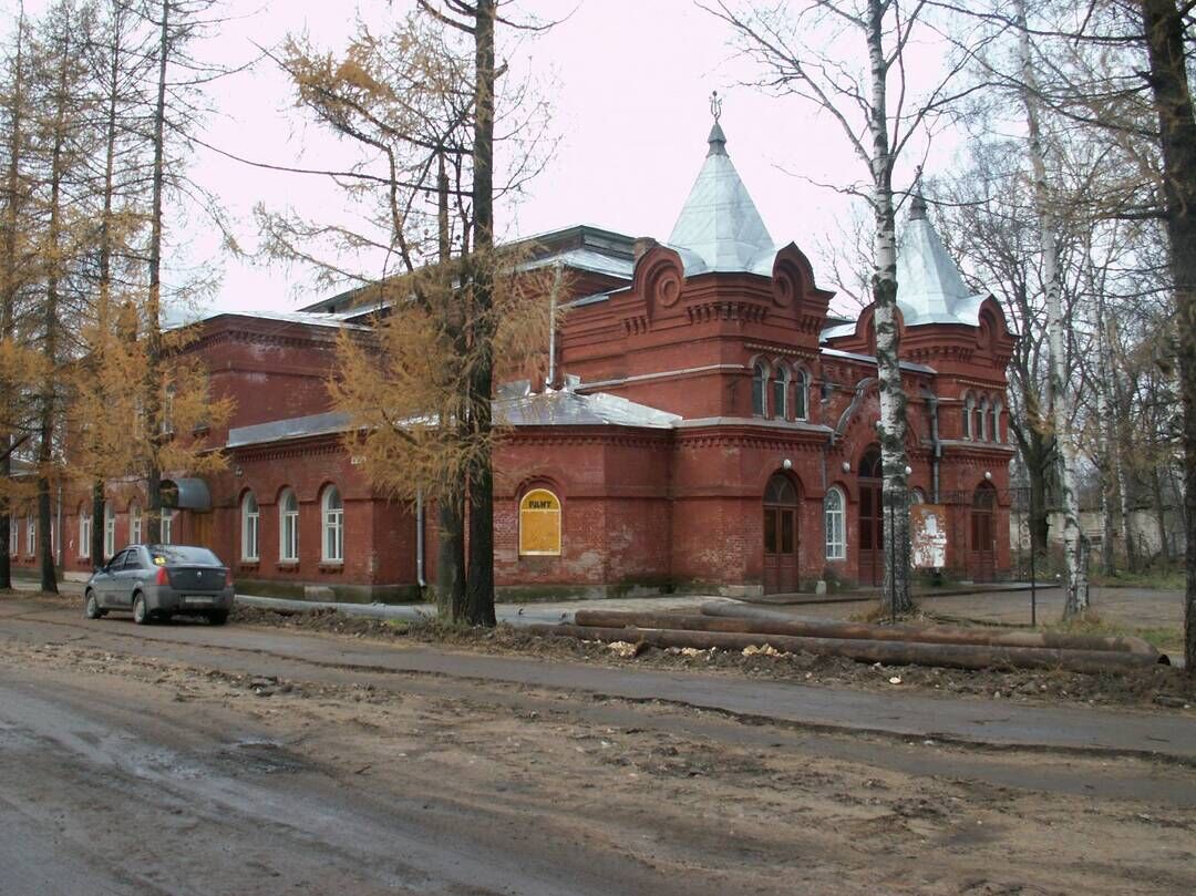 Место общих собраний и уездных съездов в 1917 г.