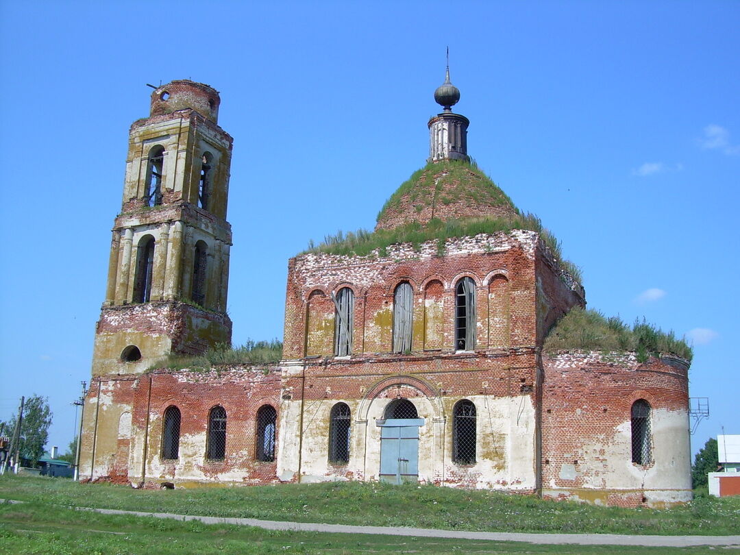 Церковь Юсово Чаплыгинский район