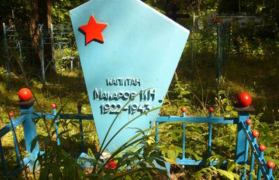 Могила капитана Макарова К.Н.