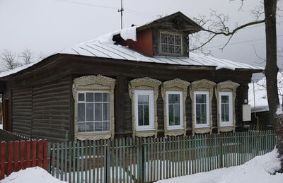 Дом, в котором жил и работал народный художник РСФСР Вакуров Иван Петрович (1885-1968 гг.) - один из основоположников искусства советского Палеха