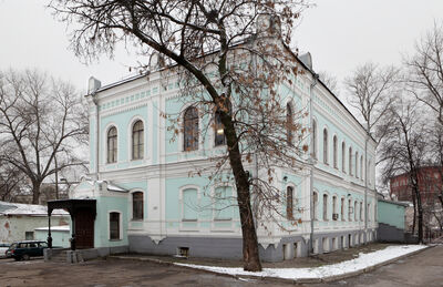 Городская усадьба, Д.А.Четверикова - Ф.Л.Кнопа, XVIII в. - XIX в., начало  XX в., архитекторы А.С.Каминский, Б.В.Фрейденберг, техник архитектуры К.Г.Трейман