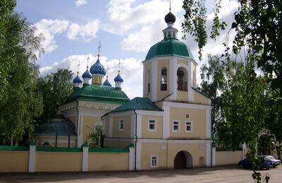 Церковь Сергия с колокольней
