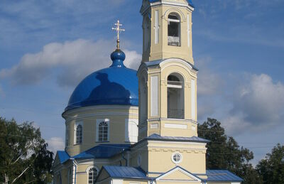Церковь Успения, 1834 г., 1872 г., архитекторы Федоров, Колокольников