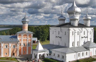 Хутынский Варлаамов монастырь (руины)
