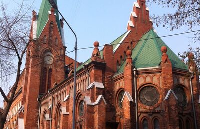 Здание бывшей лютеранской церкви святого Павла (ныне - Исторический музей ТОФ)