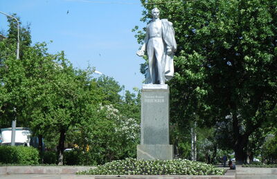 Памятник А.И.Полежаеву. Скульптор М.И.Кожин