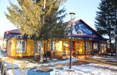 Комплекс Шадринской сельскохозяйственной опытной станции, где работал Т.С.Мальцев
