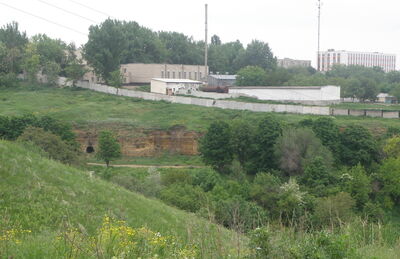 Балка М. Лог (XVIII в.) в I пол. XIX в. назв. - Рябинина, совр. назв. - Мухина балка