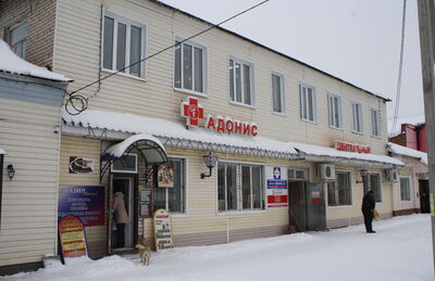Памятник архитектуры XIX в., бывший торговый ряд