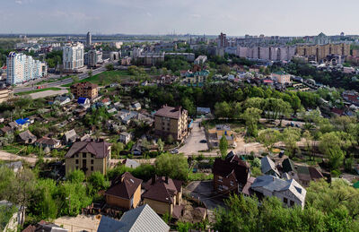 Достопримечательное место - Липецкое городище и ул. Саперная и Р. Люксембург, кон. XVIII - нач. XX вв.